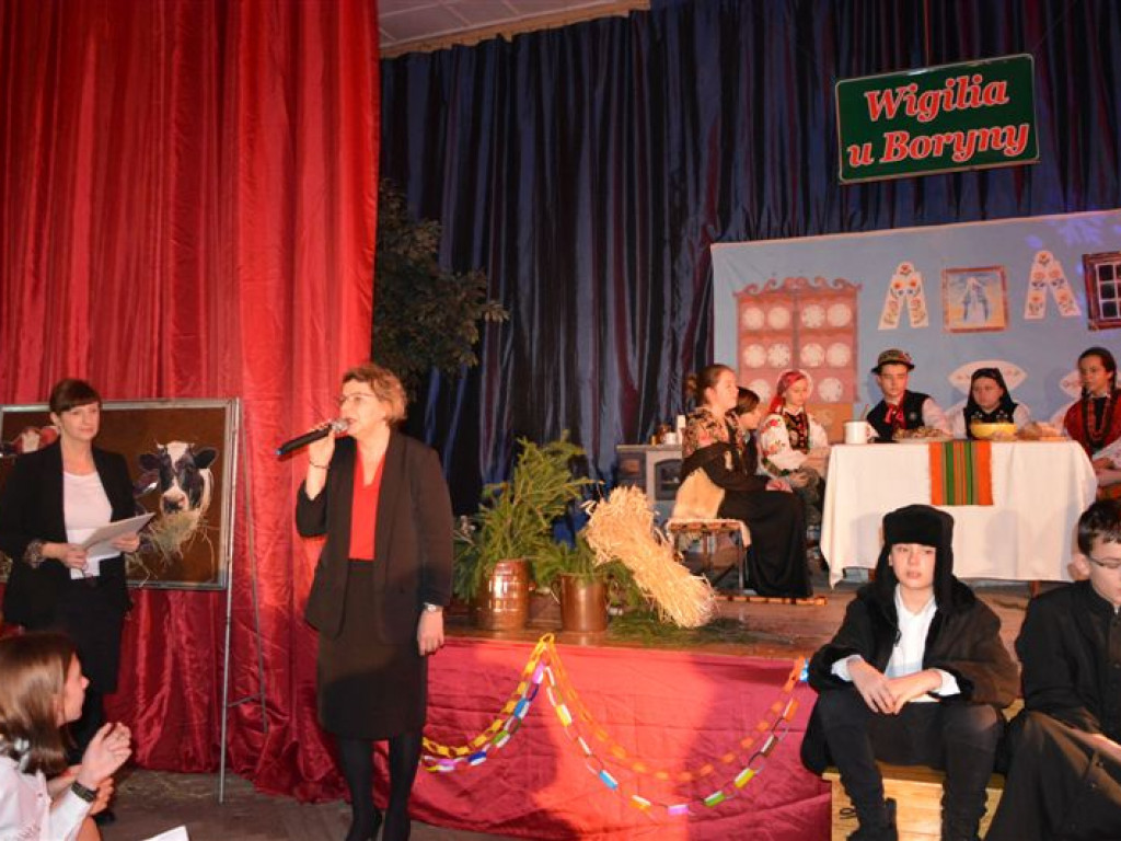 Wigilia u Boryny w SP nr 2