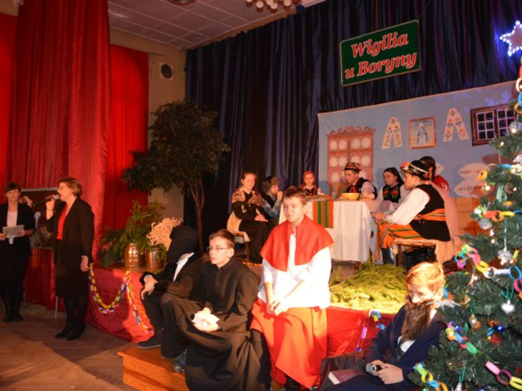 Wigilia u Boryny w SP nr 2