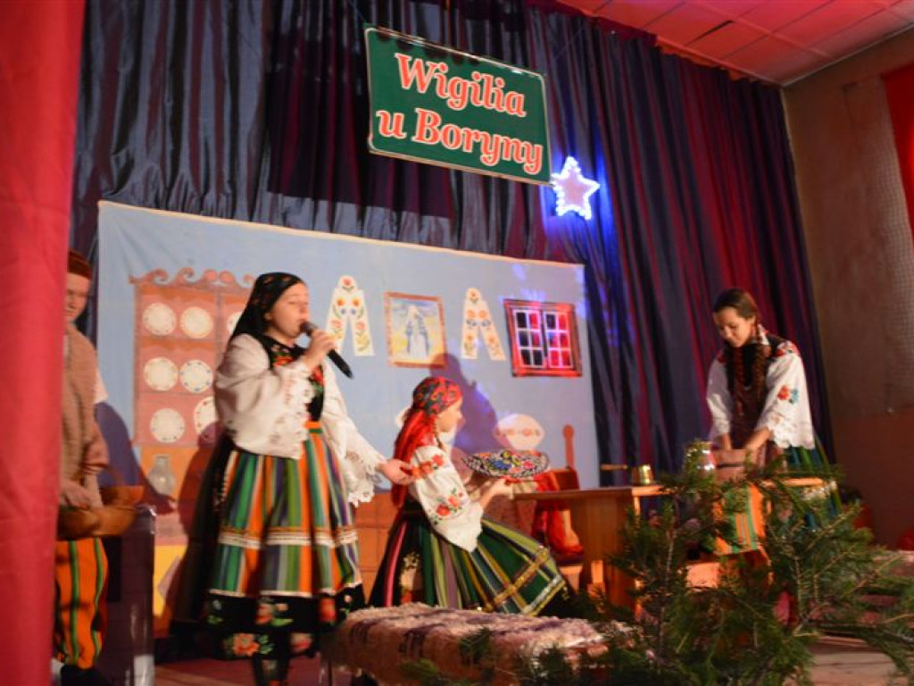 Wigilia u Boryny w SP nr 2