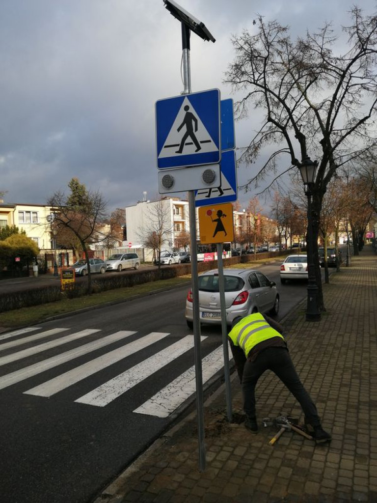Bezpieczniej dla pieszych w Alejach Sienkiewicza