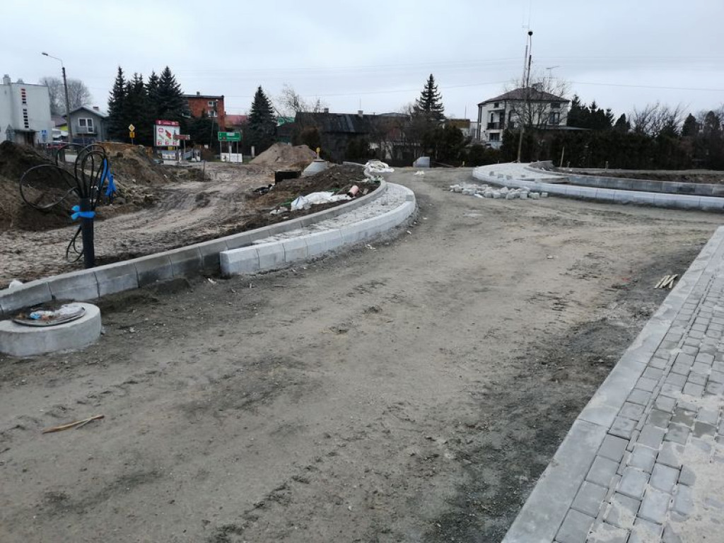 Widać zarys drugiego ronda na Zatorzu