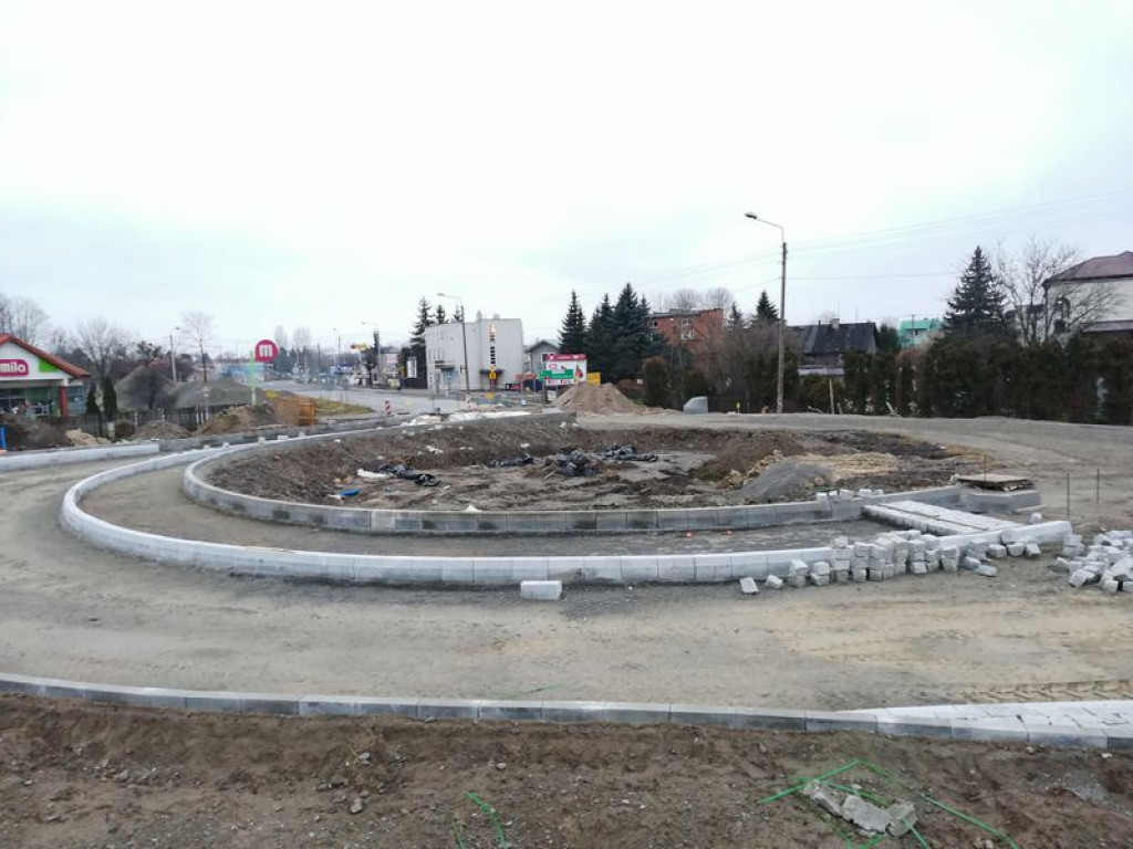 Widać zarys drugiego ronda na Zatorzu