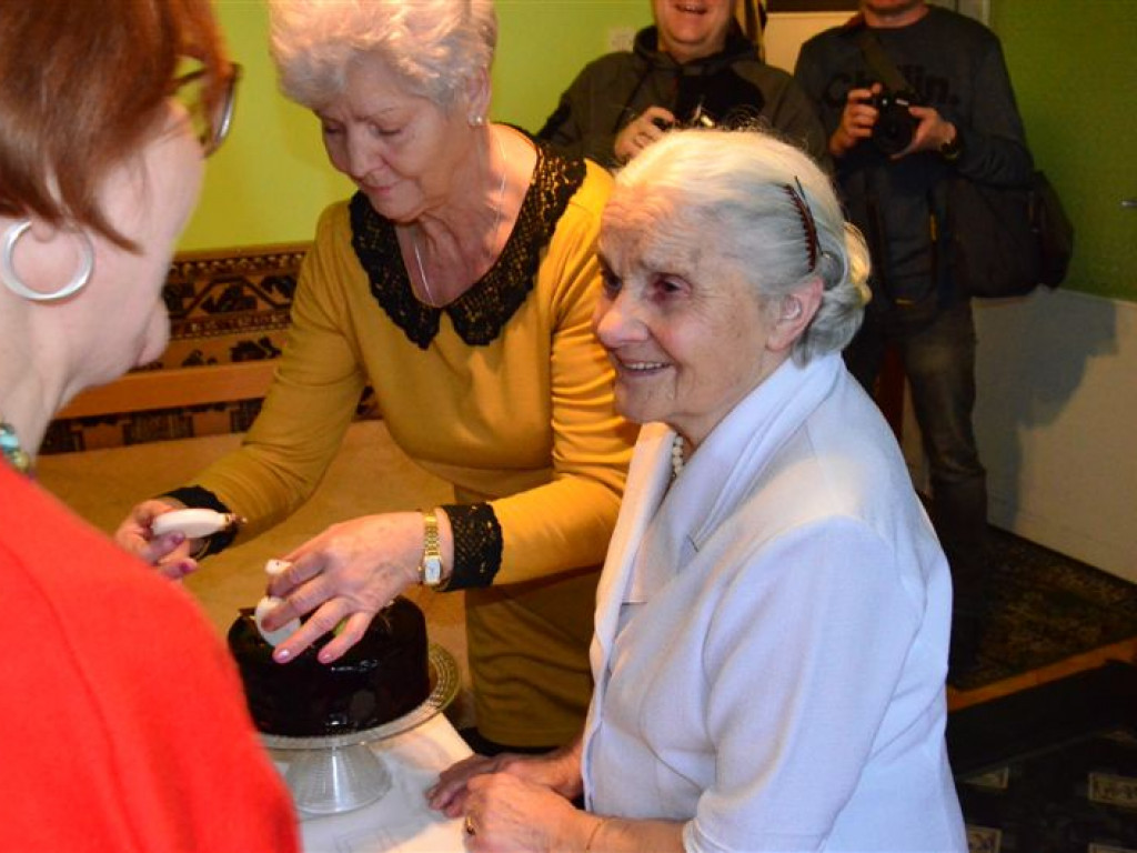 100. urodziny Kazimiery Wielemborek z Łowicza