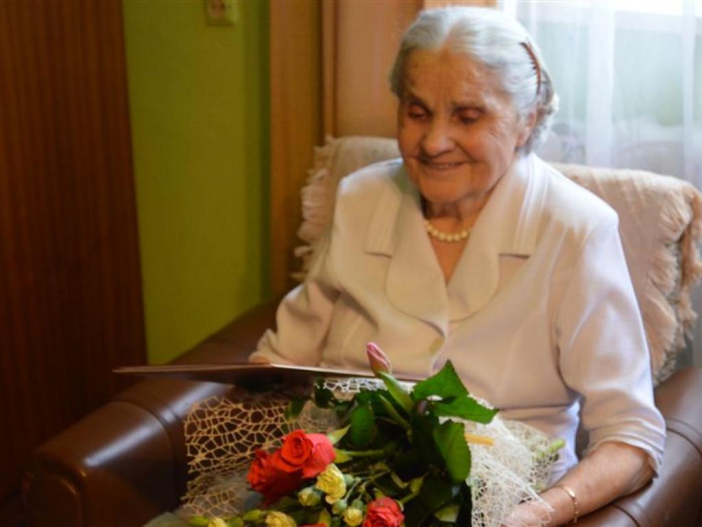 100. urodziny Kazimiery Wielemborek z Łowicza