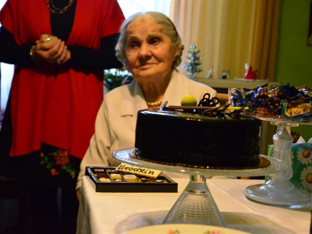 100. urodziny Kazimiery Wielemborek z Łowicza