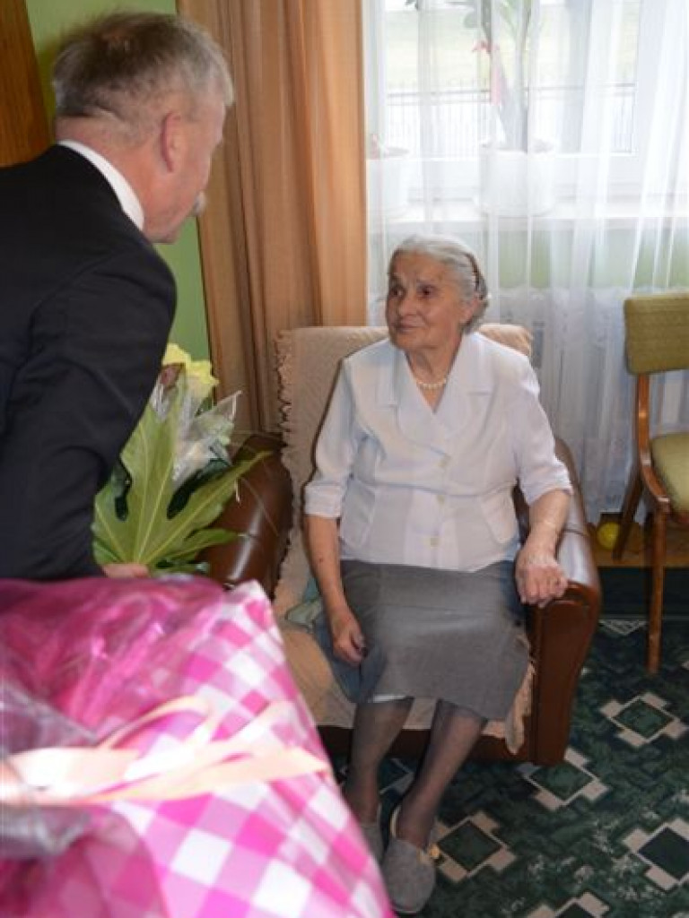 100. urodziny Kazimiery Wielemborek z Łowicza