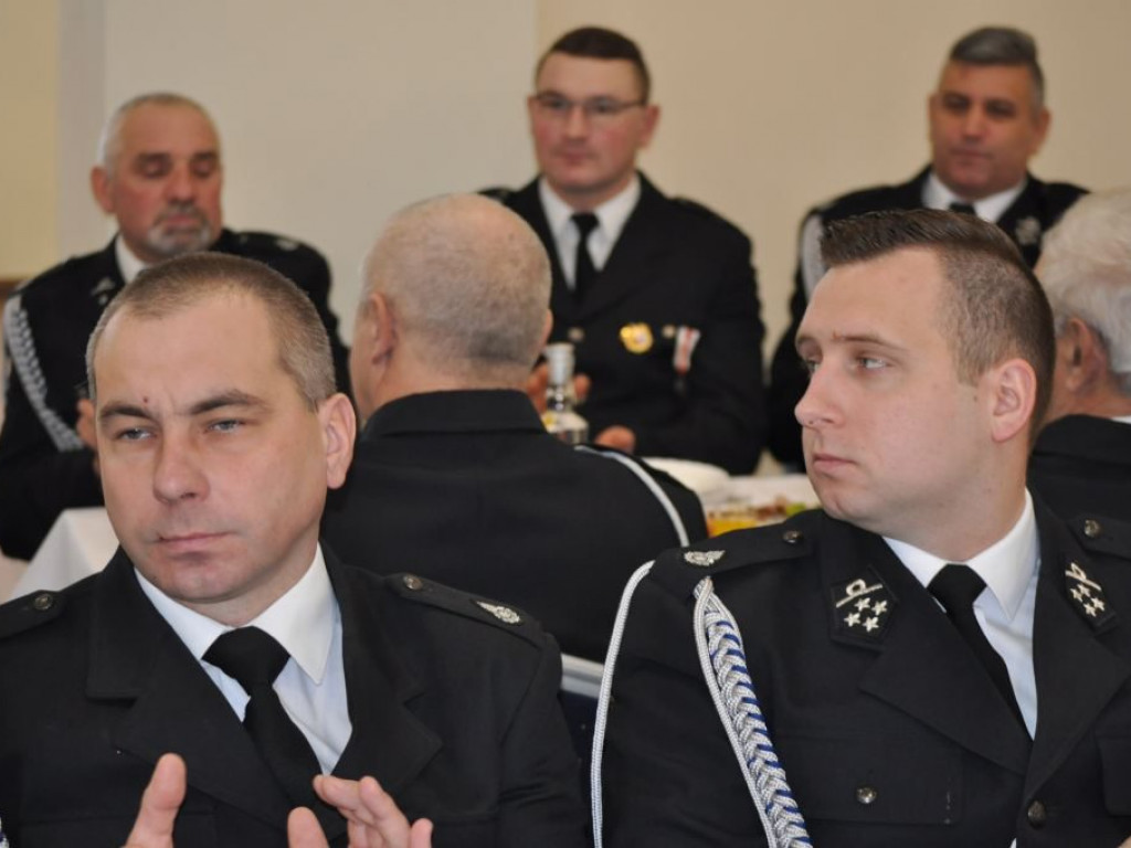 Spotkanie noworoczne strażaków z gospodyniami w Kiernozi