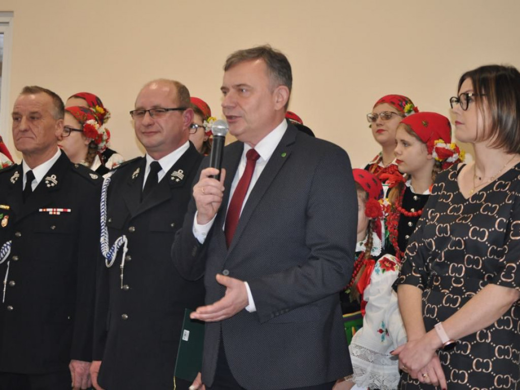 Spotkanie noworoczne strażaków z gospodyniami w Kiernozi