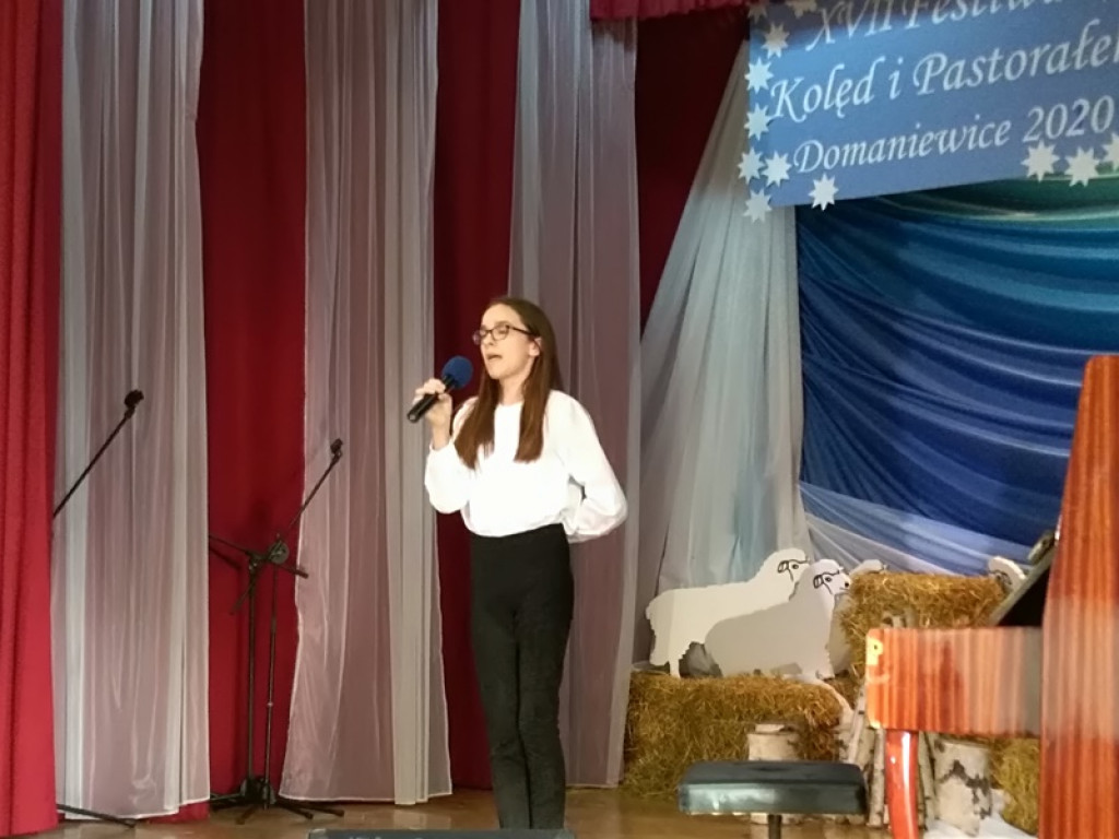 Kolędy i pastorałki królują w Domaniewicach