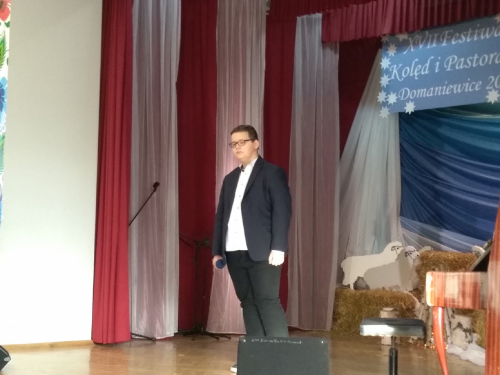 Kolędy i pastorałki królują w Domaniewicach