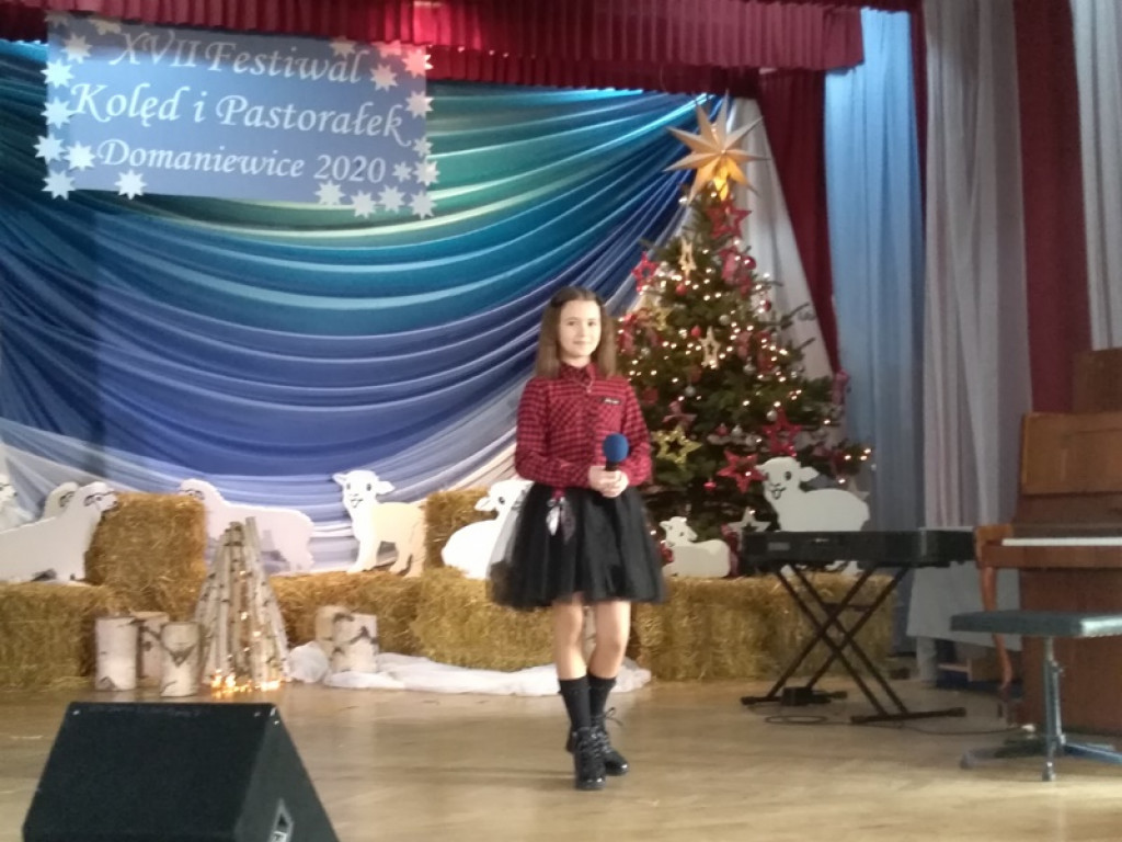 Kolędy i pastorałki królują w Domaniewicach