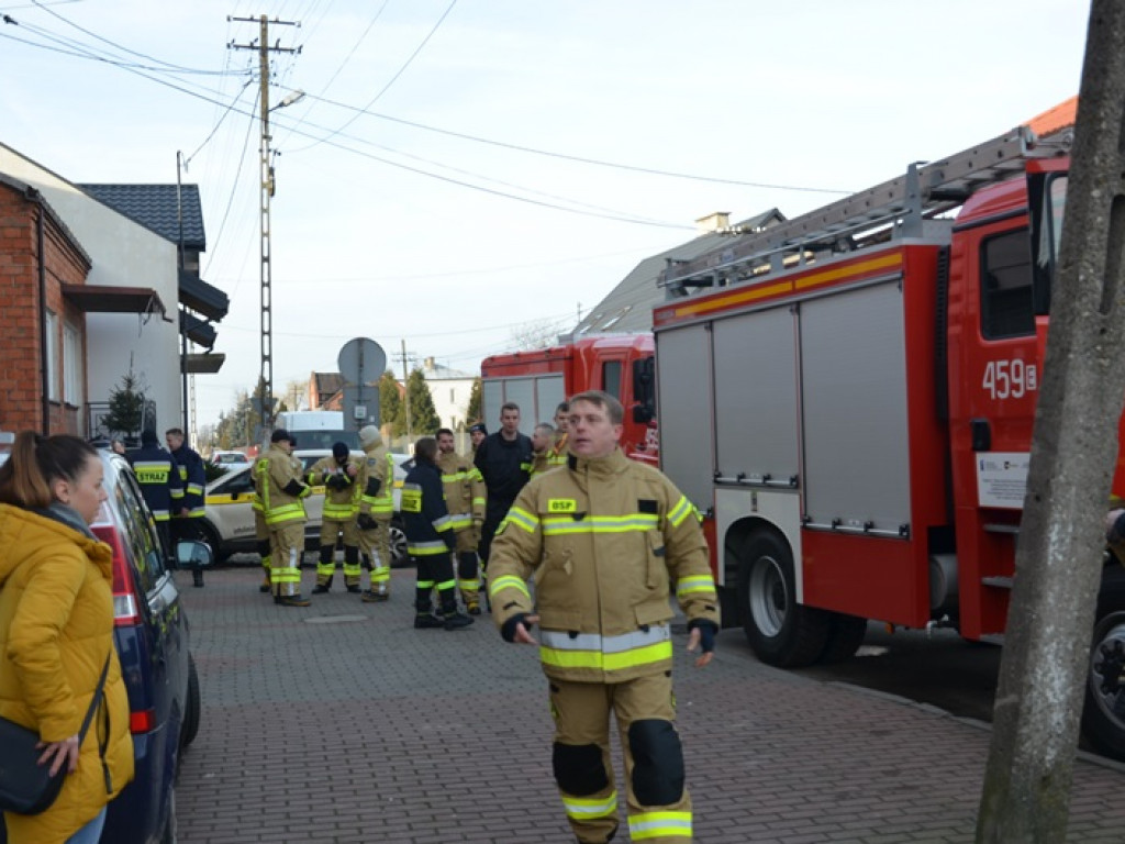 Strażacki bieg rozpoczął wydarzenia WOŚP w Kiernozi