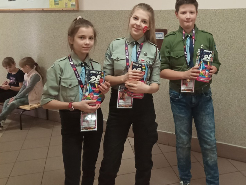 Harcerze z Kocierzewa też kwestowali