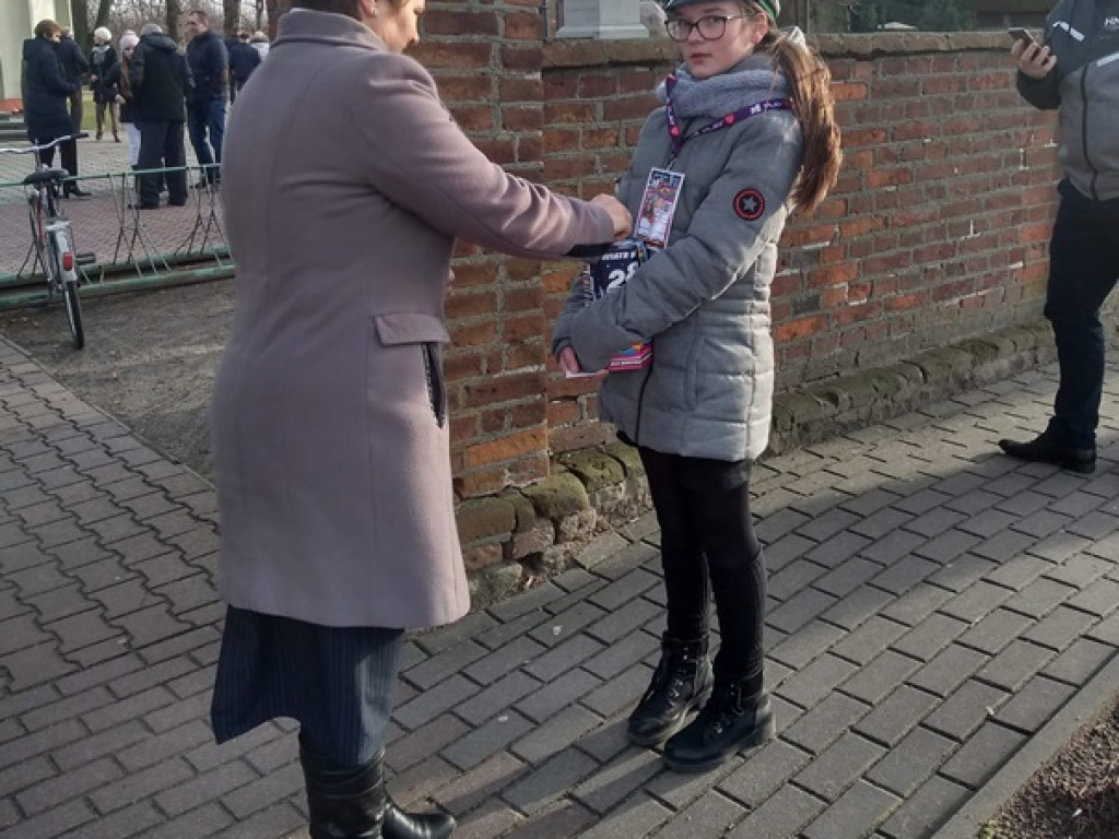 Harcerze z Kocierzewa też kwestowali