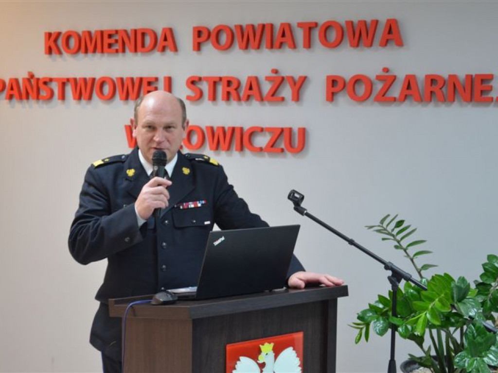 Policjanci i strażacy w Łowicza podsumowali 2019 rok