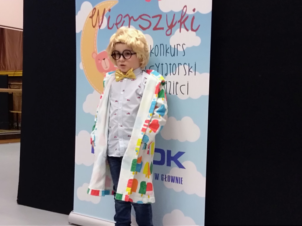 Głowno: Przedszkolaki recytowały ulubione wierszyki