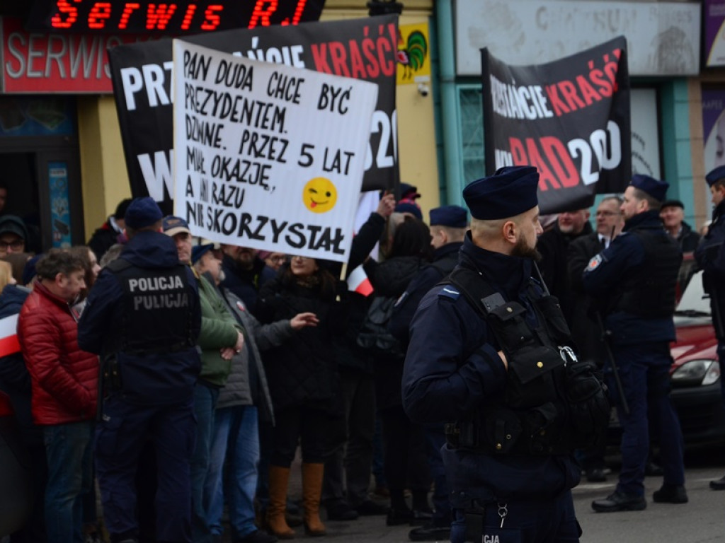 Wizyta prezydenta Andrzeja Dudy w Łowiczu ZDJĘCIA i FILMY