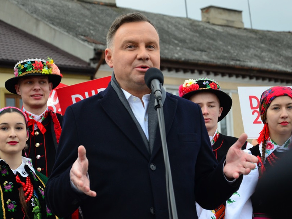 Wizyta prezydenta Andrzeja Dudy w Łowiczu ZDJĘCIA i FILMY