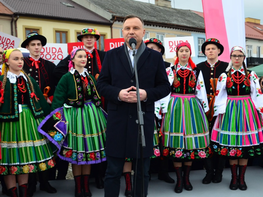 Wizyta prezydenta Andrzeja Dudy w Łowiczu ZDJĘCIA i FILMY