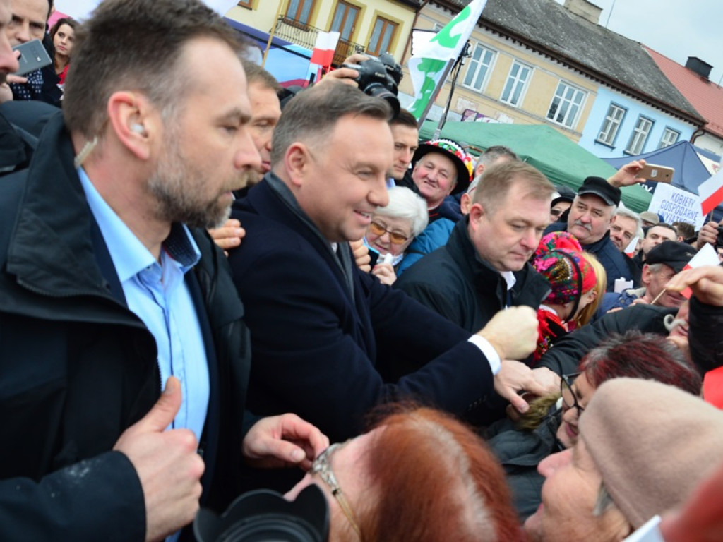 Wizyta prezydenta Andrzeja Dudy w Łowiczu ZDJĘCIA i FILMY