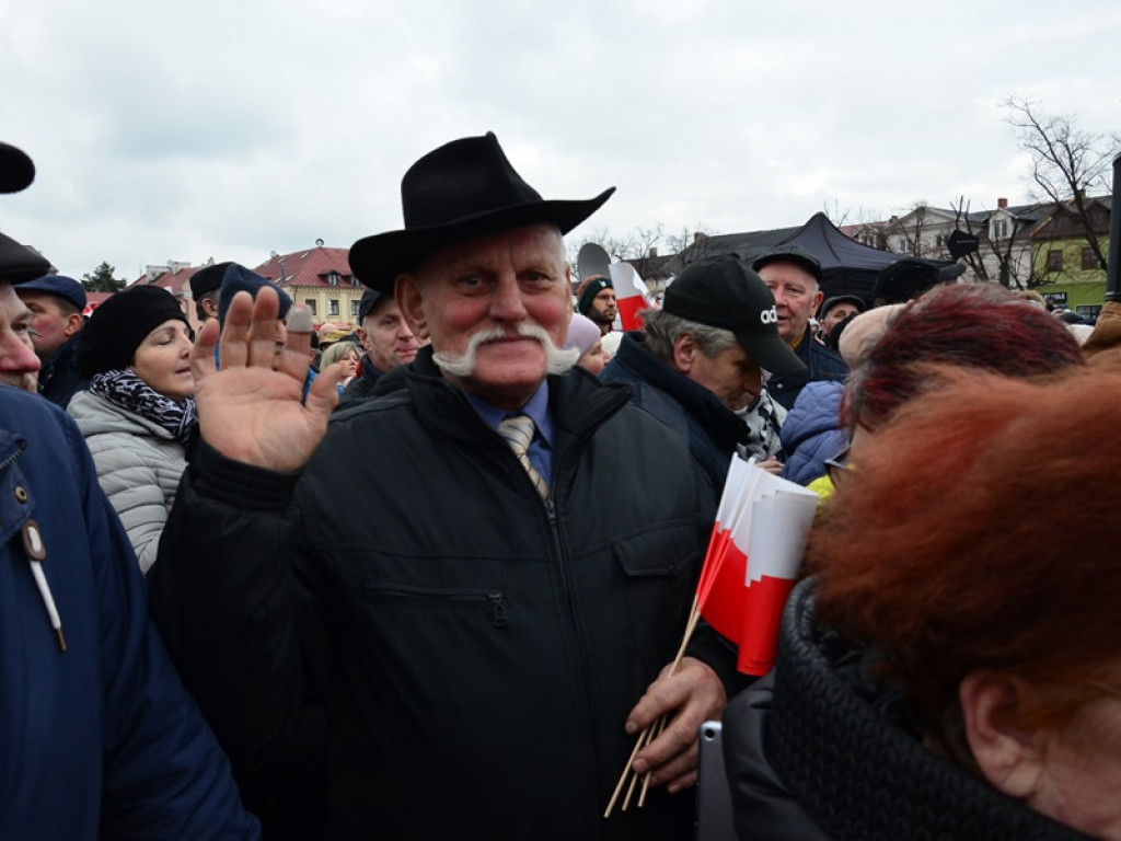 Wizyta prezydenta Andrzeja Dudy w Łowiczu ZDJĘCIA i FILMY