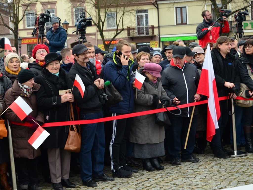 Wizyta prezydenta Andrzeja Dudy w Łowiczu ZDJĘCIA i FILMY