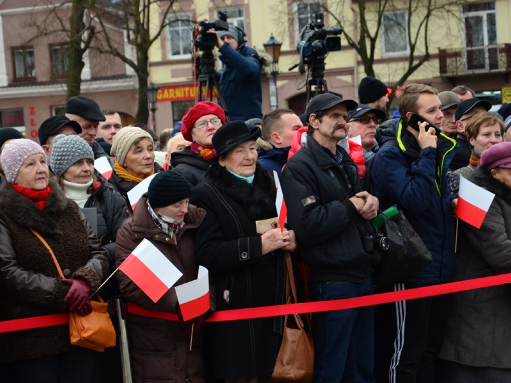 Wizyta prezydenta Andrzeja Dudy w Łowiczu ZDJĘCIA i FILMY