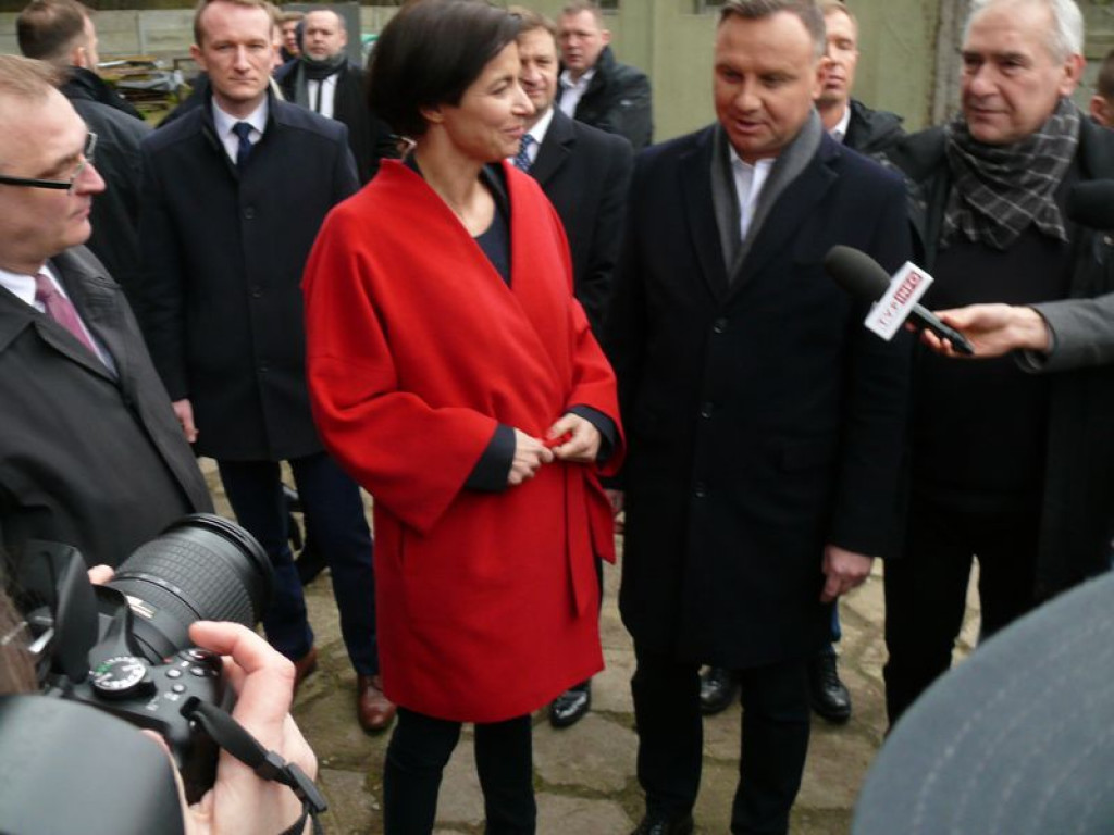 Wizyta prezydenta Andrzeja Dudy w Łowiczu ZDJĘCIA i FILMY