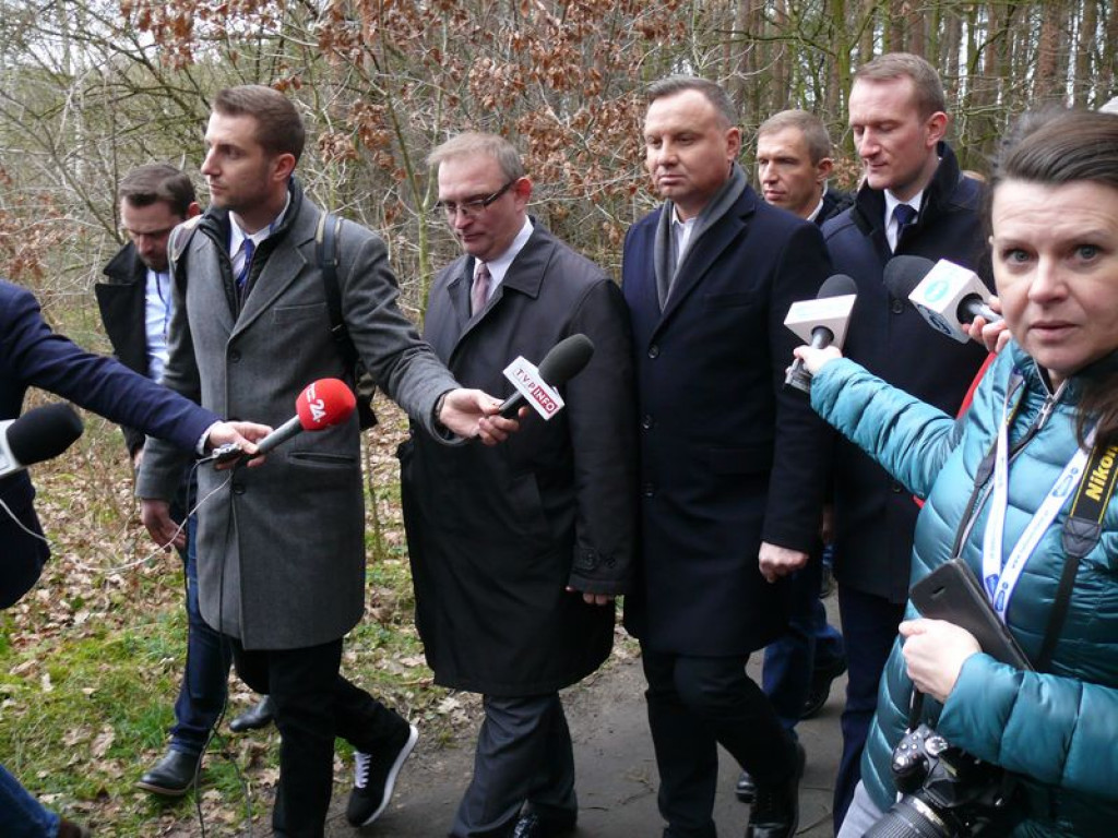 Wizyta prezydenta Andrzeja Dudy w Łowiczu ZDJĘCIA i FILMY