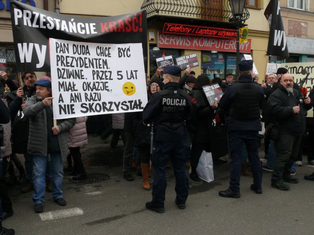 Wizyta prezydenta Andrzeja Dudy w Łowiczu ZDJĘCIA i FILMY