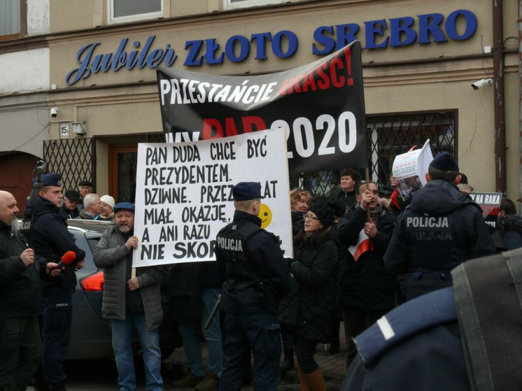 Wizyta prezydenta Andrzeja Dudy w Łowiczu ZDJĘCIA i FILMY