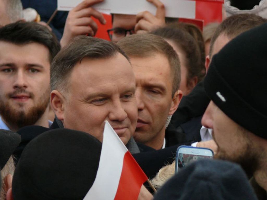 Wizyta prezydenta Andrzeja Dudy w Łowiczu ZDJĘCIA i FILMY