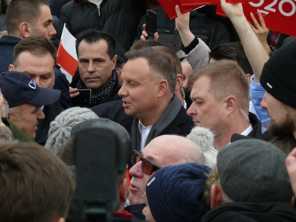 Wizyta prezydenta Andrzeja Dudy w Łowiczu ZDJĘCIA i FILMY