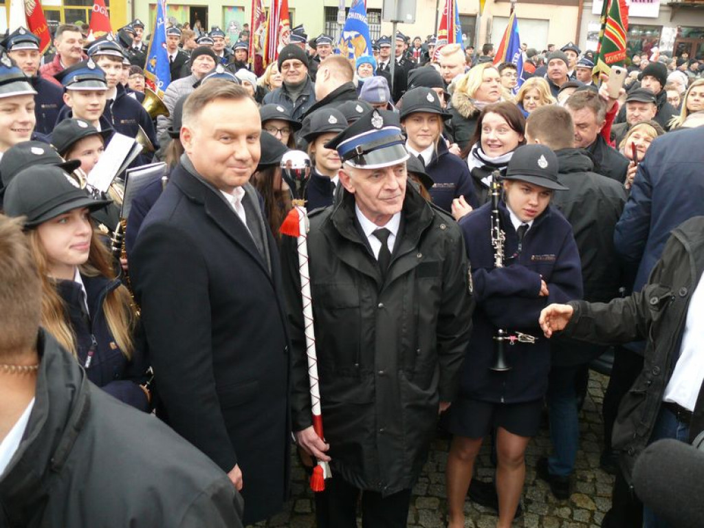 Wizyta prezydenta Andrzeja Dudy w Łowiczu ZDJĘCIA i FILMY