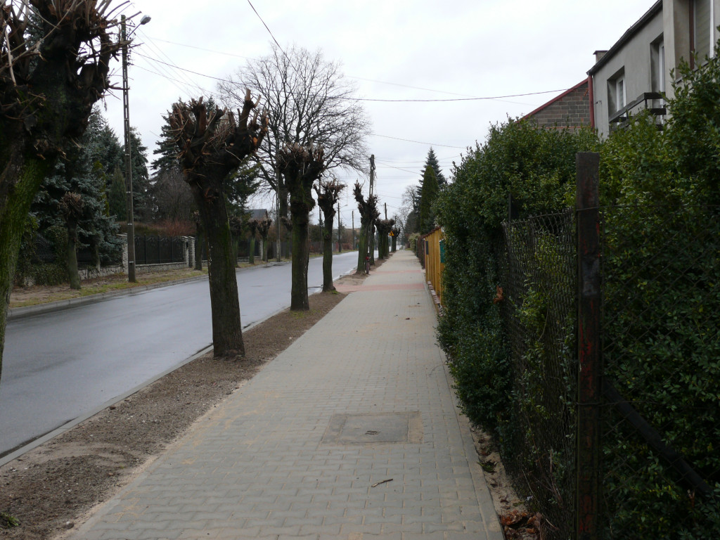 Głowno: Chodnik przy ul. Targowej już cieszy mieszkańców