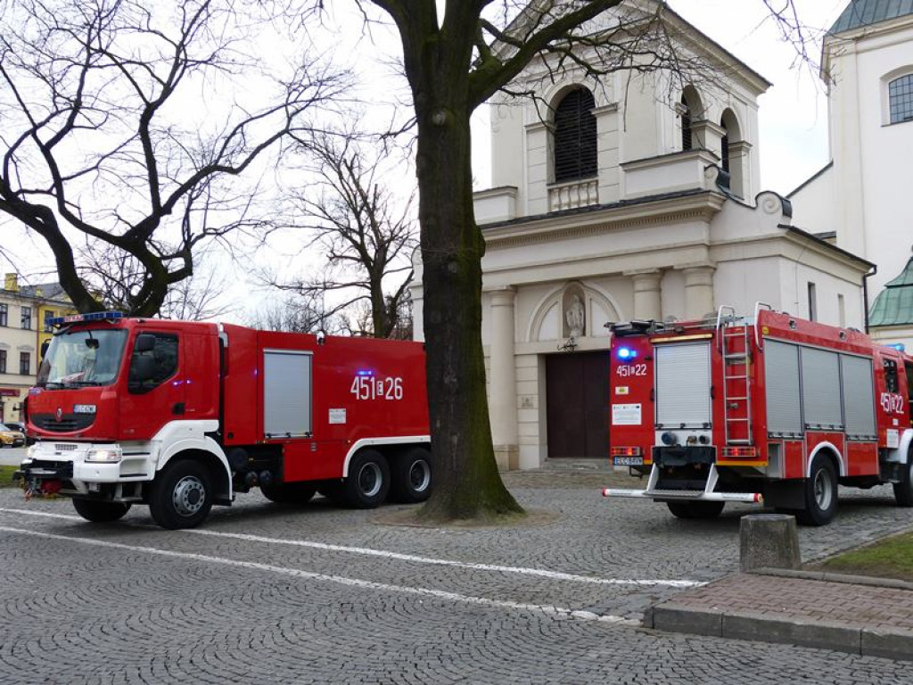 Alarm w łowickiej katedrze - na szczęście fałszywy