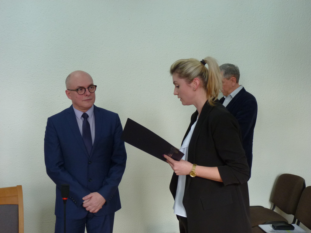 Krzysztof Wawrzyn znów w Radzie Miejskiej w Głownie - już zaprzysiężony