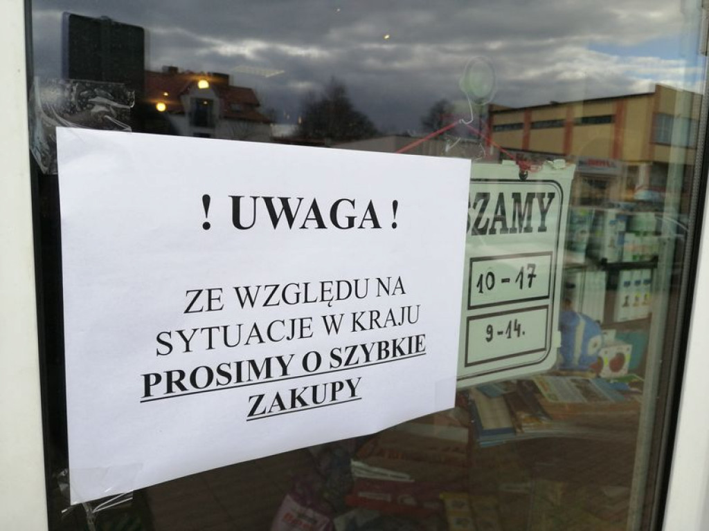 Przez koronawirusa handel zamiera