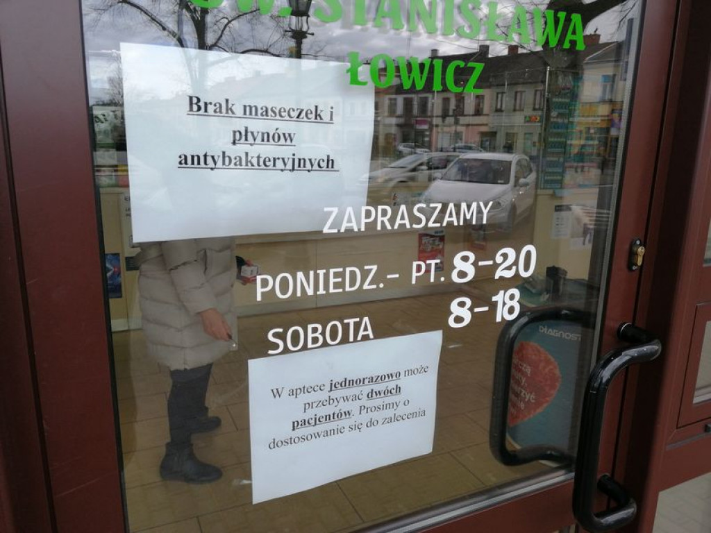 Przez koronawirusa handel zamiera