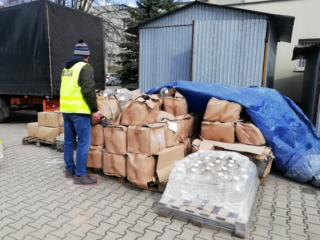 Blisko 4 tysiące litrów płynu odkażającego trafiło do medyków