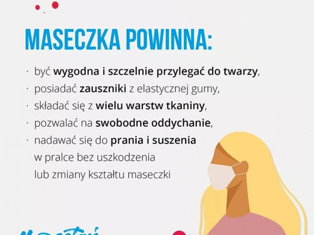 Od dziś obowiązek zakrywania nosa i ust