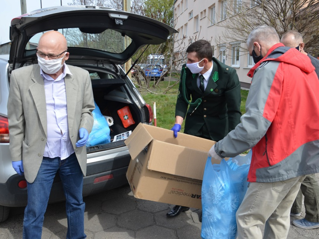 Myśliwi ponownie wsparli Szpital w Łowiczu