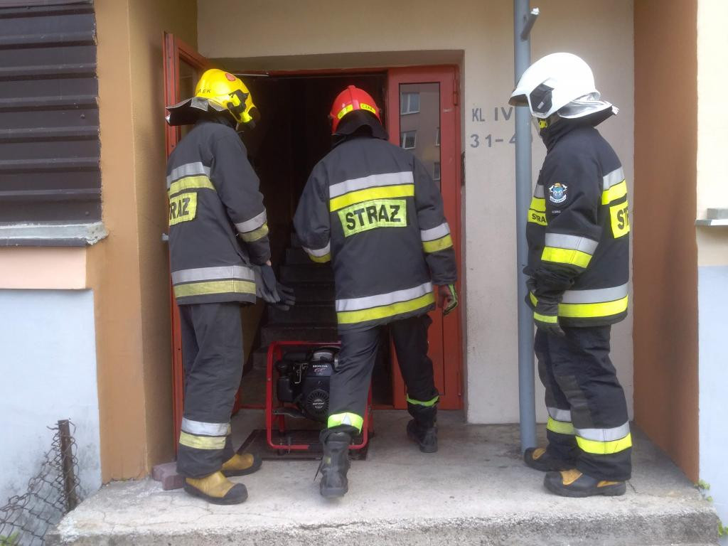 Rozszczelniony kartusz gazowy przyczyną interwencji straży na Bratkowicach