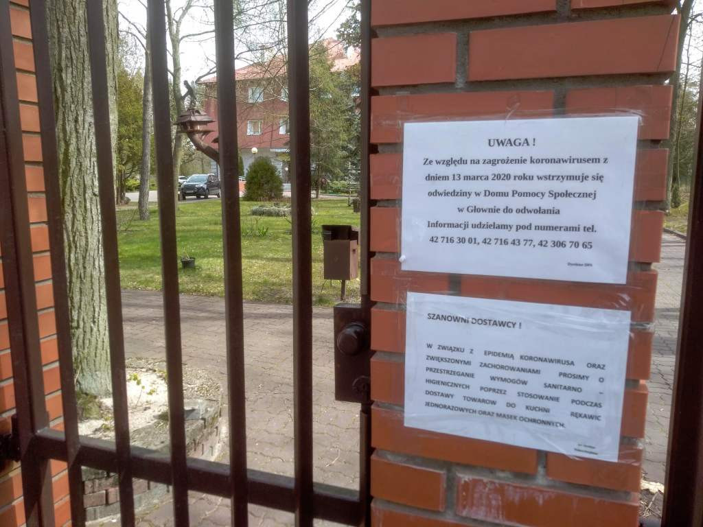 Koronawirus: pracownicy i pensjonariusze DPS w Głownie ponownie przejdą testy [aktualizacje]
