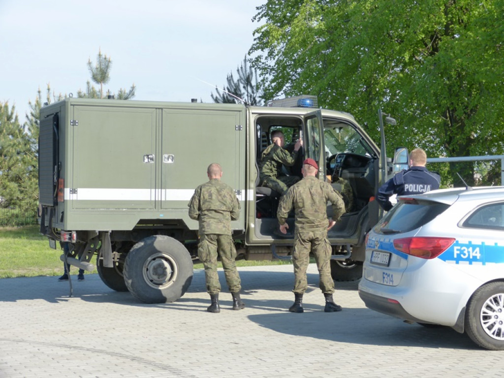Pocisk przeciwpancerny znaleziony w Łaguszewie