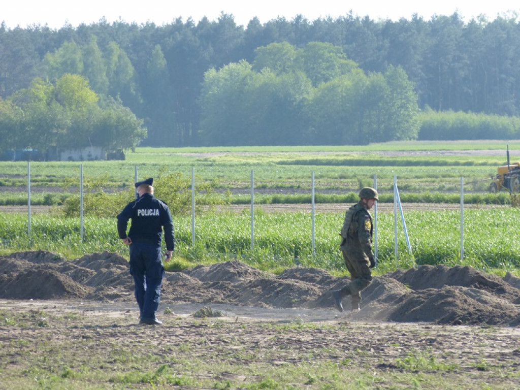 Pocisk przeciwpancerny znaleziony w Łaguszewie