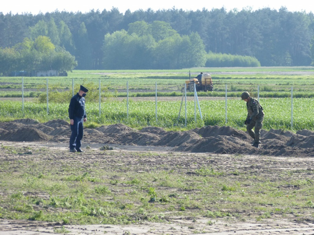 Pocisk przeciwpancerny znaleziony w Łaguszewie
