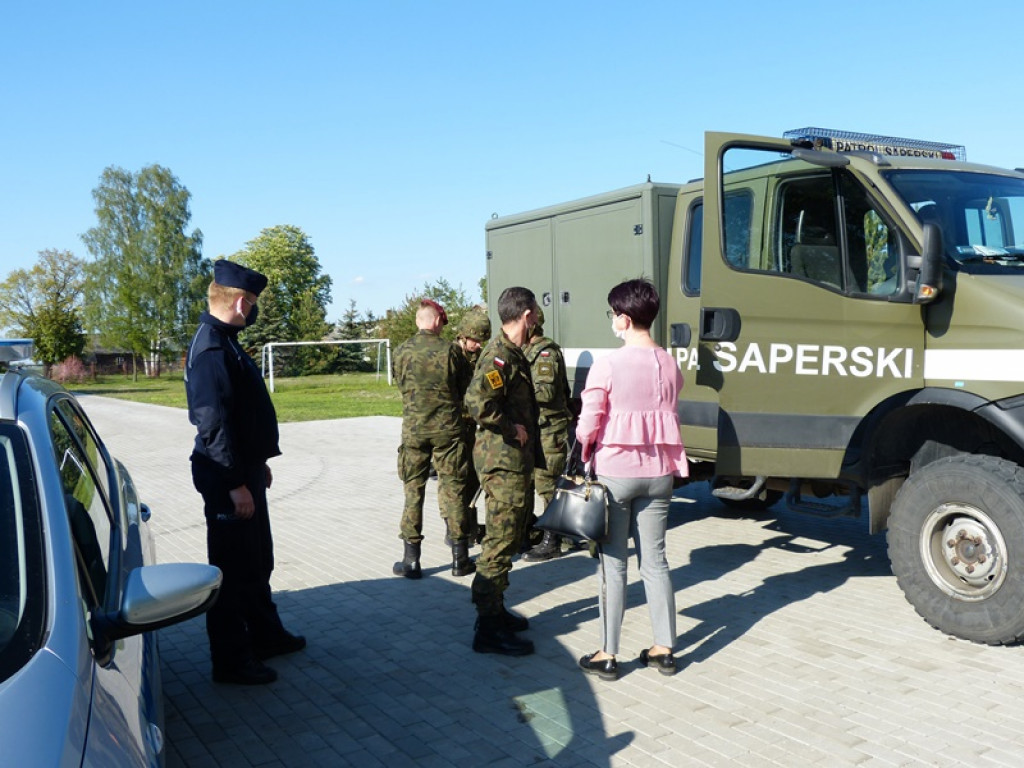 Pocisk przeciwpancerny znaleziony w Łaguszewie
