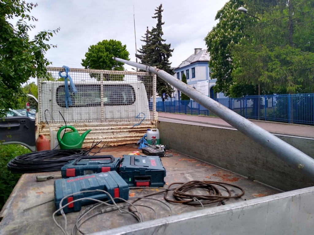 Drobne naprawy na moście