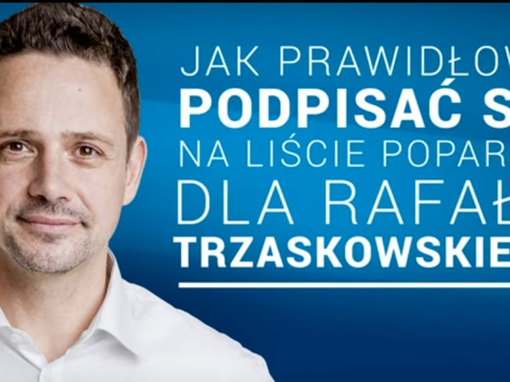 Łowickie PO zbiera podpisy poparcia dla Trzaskowskiego [aktualizacja]